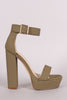 Liliana Ankle Strap Platform Chunky Heel