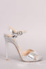 Qupid Classic Crisscross Slingback Stiletto Heel