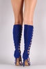 Shoe Republic LA Strappy Knotted Gladiator Heel