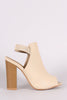 Liliana Elasticized Mule Chunky Heel