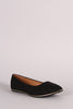 Liliana Suede Almond Toe Ballet Flat