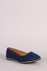 Liliana Suede Almond Toe Ballet Flat