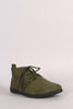 Suede Lace Up Desert Booties