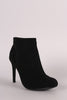 Liliana Plain Almond Toe Stiletto Heeled Booties