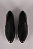 Polished Almond Toe Loafer Flat