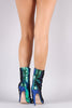 Sequin Pointy Toe Stiletto Ankle Boots