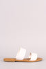 Bamboo Double Band Slide Sandal