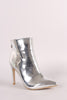 Patent Pointy Toe Stiletto Ankle Boots