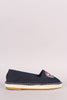 Bamboo Denim Fun Patches Espadrille Flat