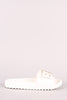 Liliana Buckled Open Toe Slide Sandal