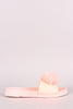 Pom Pom Jelly Slide Sandal