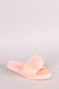 Pom Pom Jelly Slide Sandal